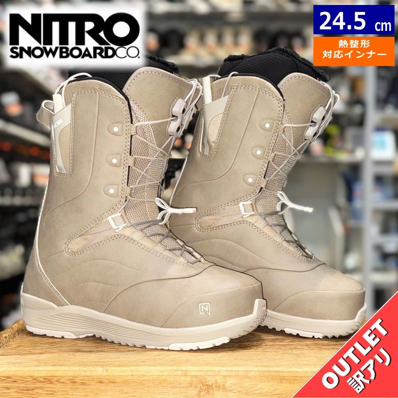 ラスト1点】 【OUTLET】24-25 NITRO CROWN TLS カラー:SAND