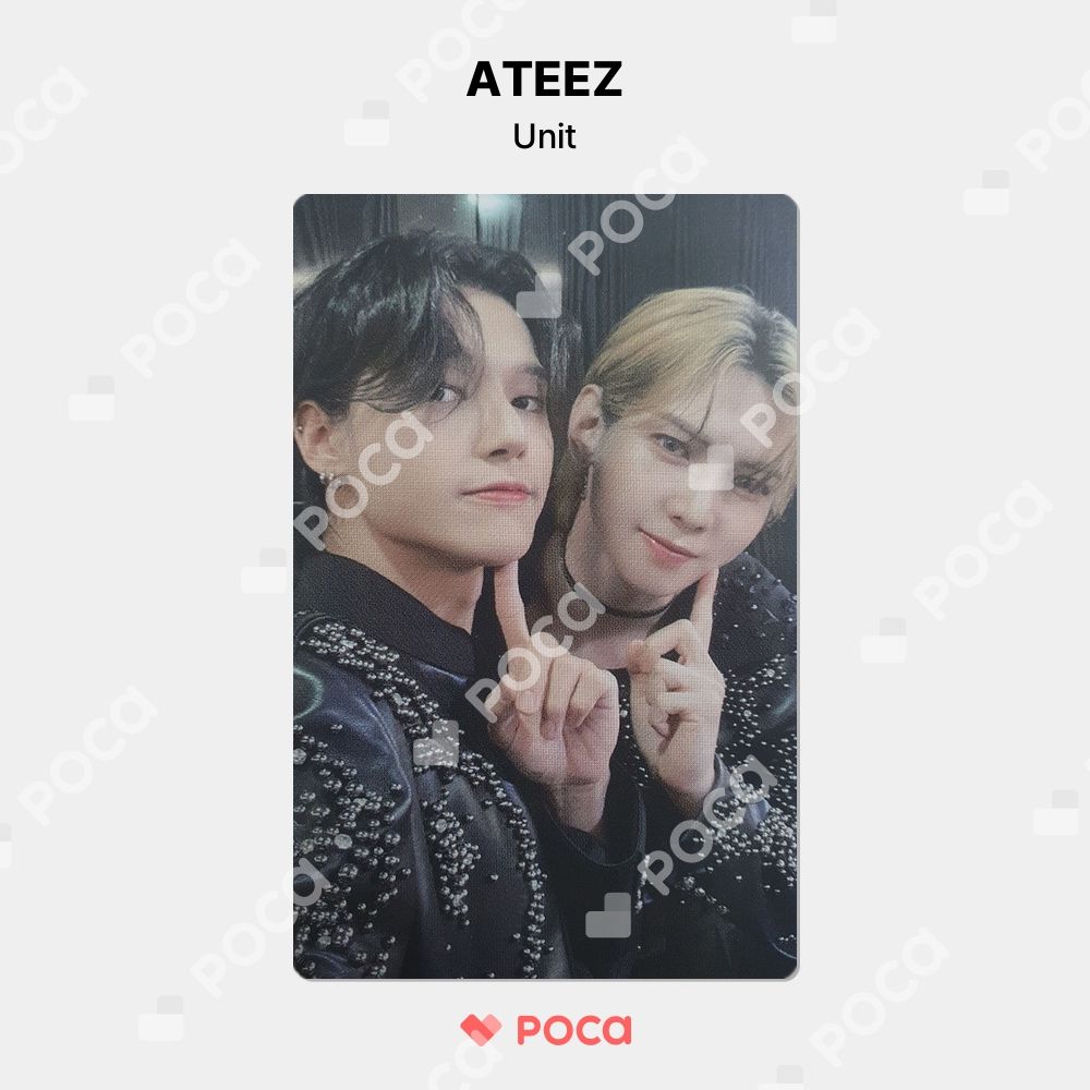 ATEEZ ユニット トレカ fromm X ATEEZ EARLY BIRD EVENT 公式