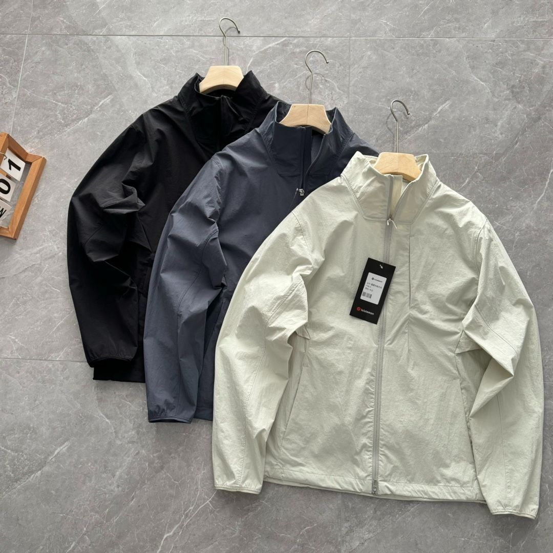 lululemon 春夏メンズアウトドアスポーツカジュアルジャケット