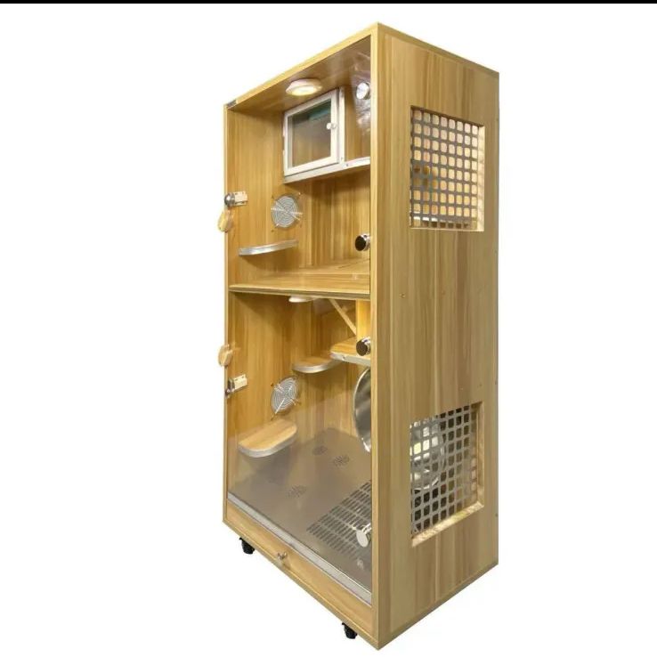 小動物用ケージ　チンチラゲージ　ケージ　80cm [組み立て完成品]+回し車 チンチラケージ ケージ 小動物用ケージ 120cm 小動物 [組み立て