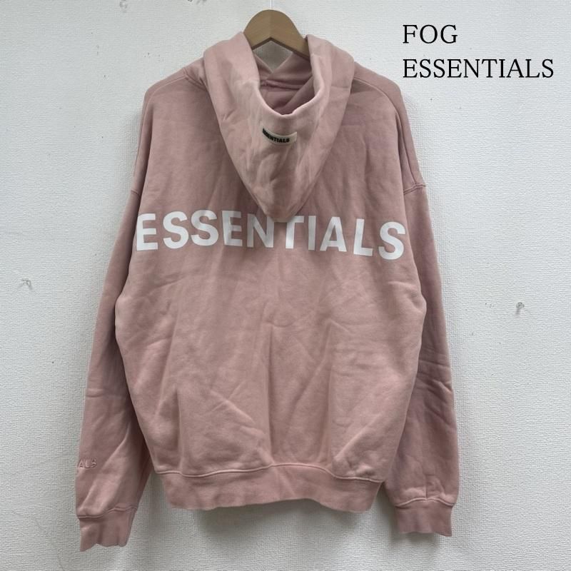 FOG ESSENTIALS エフオージーエッセンシャルズ パーカー 長袖 パーカー スウェット 長袖 ロゴ リフレクター プリント フーディー 裏起毛