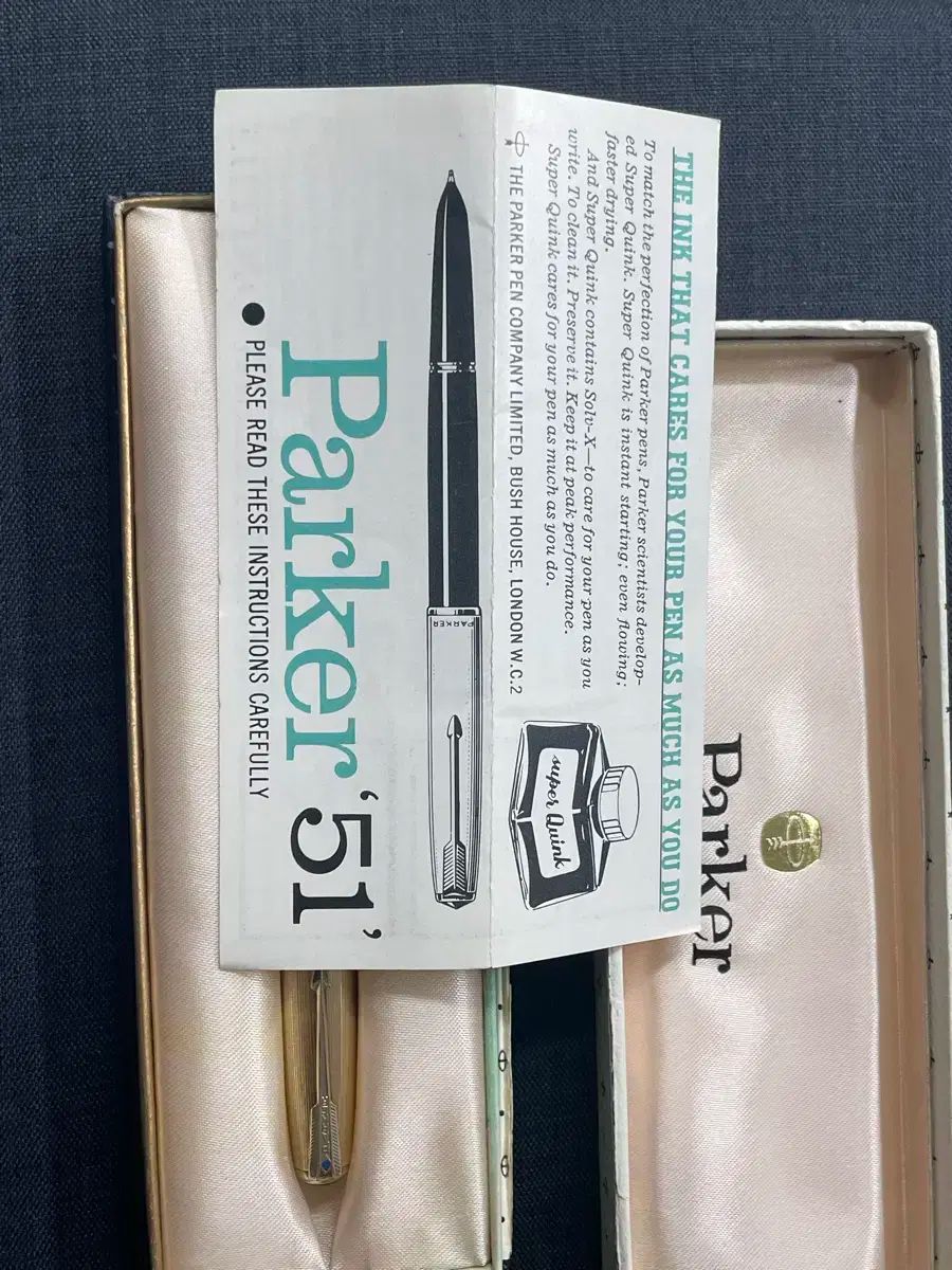 パーカー PARKER 万年筆 51 ゴールド キャップ バーガンディ 14K OB ニップ