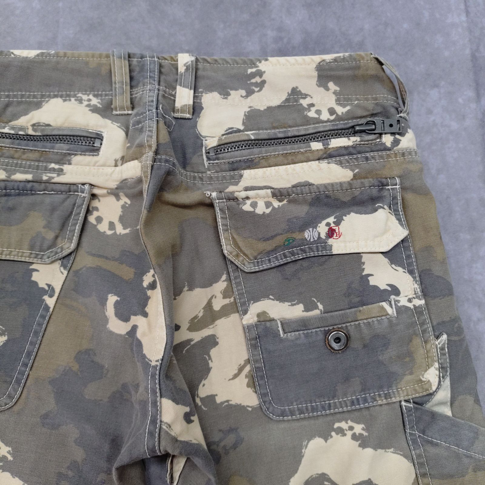 diesel ディーゼル パンツ 迷彩 diesel ディーゼル カモ パンツ 迷彩 M