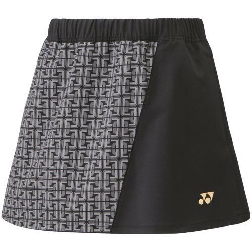 【新品・5営業日で発送】YONEX ヨネックス ウィメンズスカート(インナースパッツツキ) (26108) 色 : ブラック サイズ : S 