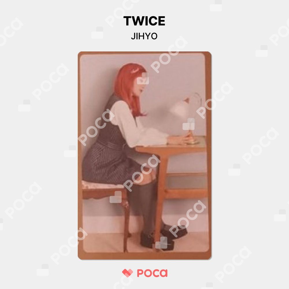 TWICE ジヒョ トレカ Eyes wide open 予約販売 特典 公式 トレカ