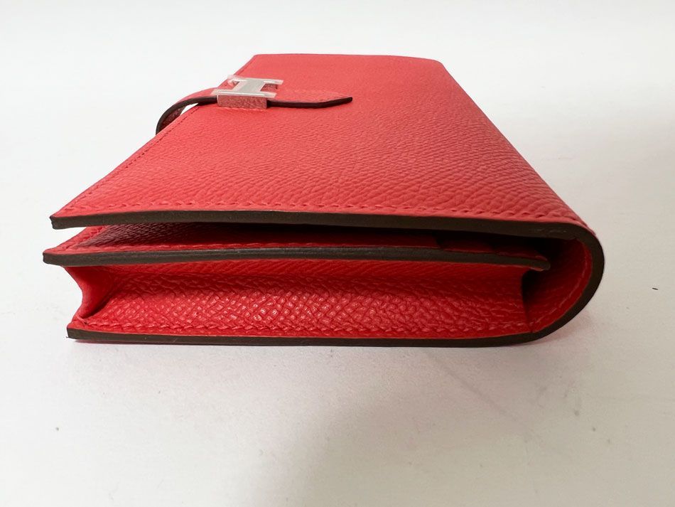 HERMES エルメス ベアンスフレ 長財布 マチあり エプソン レザー HERMES エルメス ベアンスフレ 長財布 マチあり エプソン レザー
