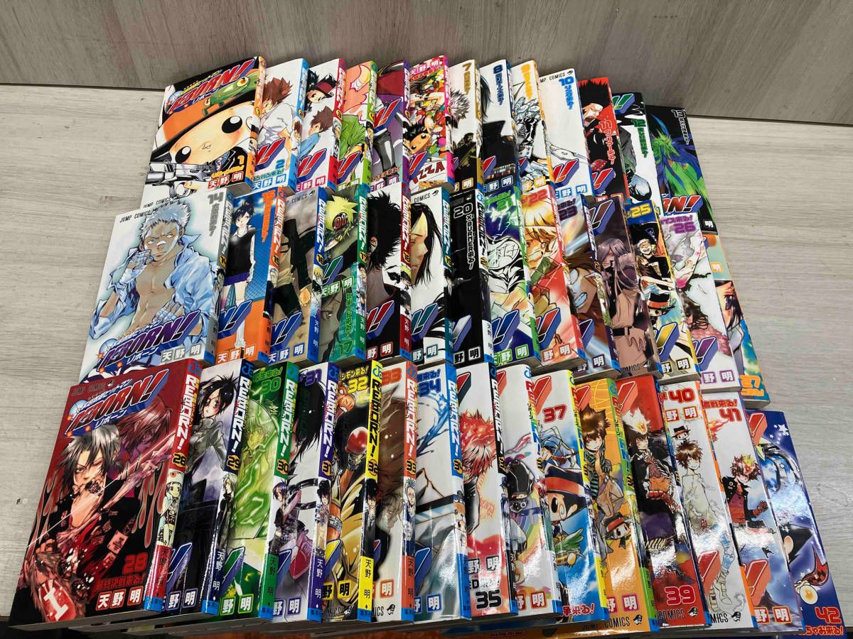 家庭教師ヒットマン REBORN リボーン 全42巻＋関連本6冊 天野明 集英社