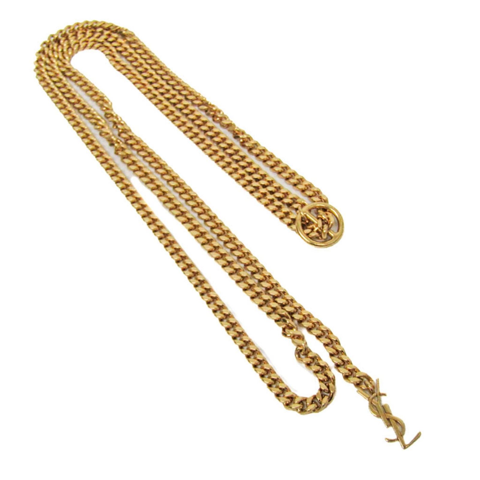 イヴ サンローラン Yves Saint Laurent メタル レディース メンズ ファッション ネックレス ゴールド カサンドラ チェーンネックレス