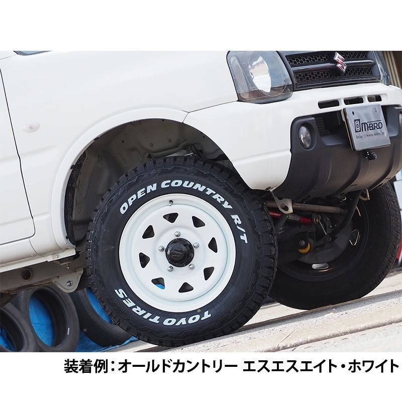 ジムニー ホイール 16インチ オールドカントリー 5本 タイヤ付き 