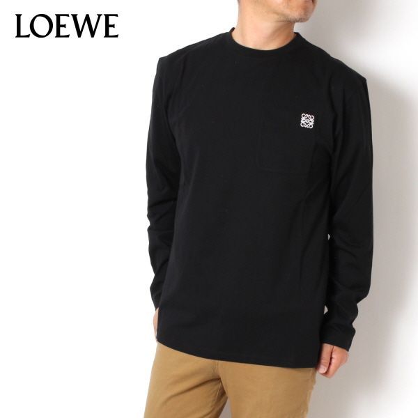 ロエベ LOEWE メンズ ANAGRAM LONG SLEEVE T-SHIRT アナグラム