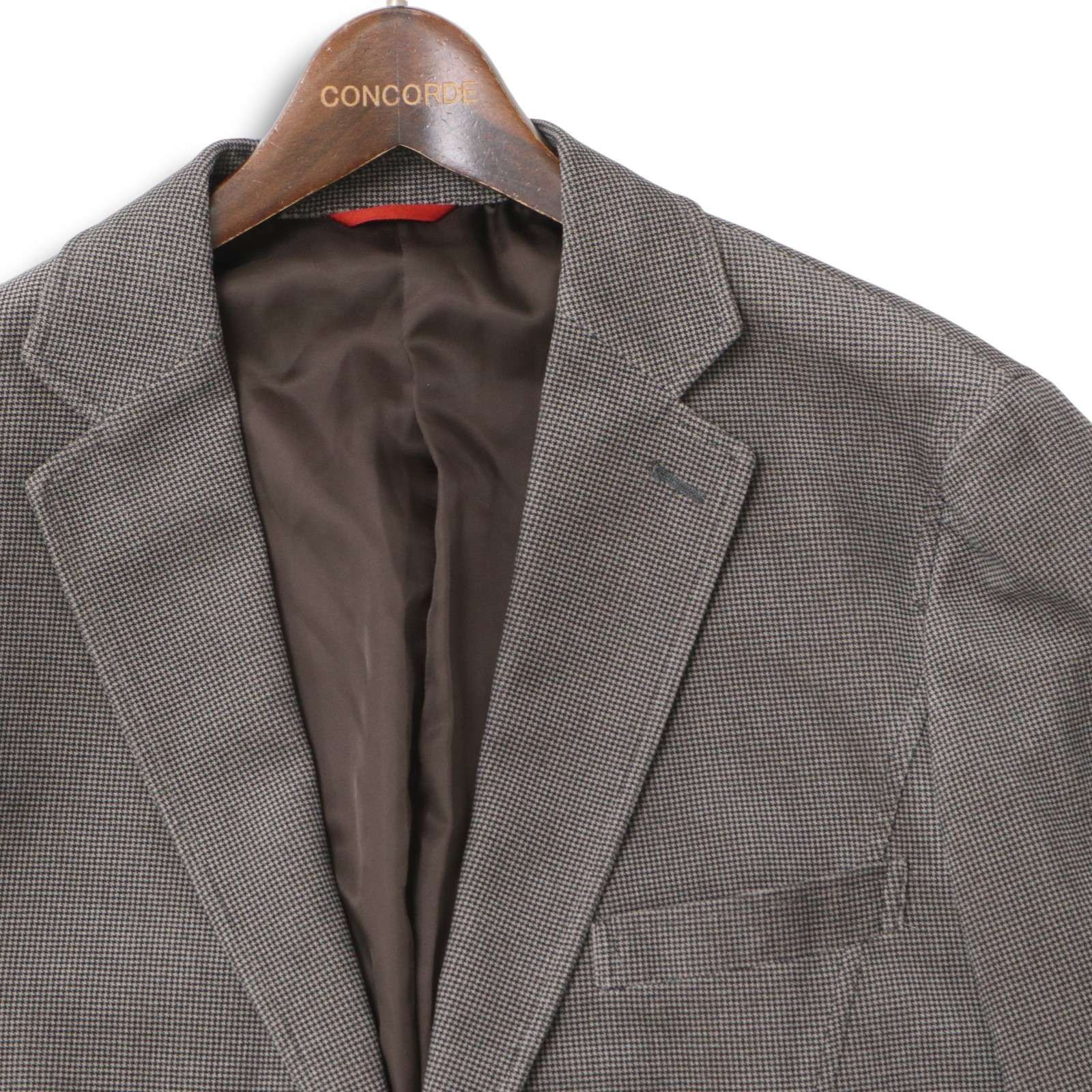 アンコンジャケット　千鳥　チェク 50's～ L.L.BEAN 筆記体タグ 千鳥格子 アンコンジャケット  L