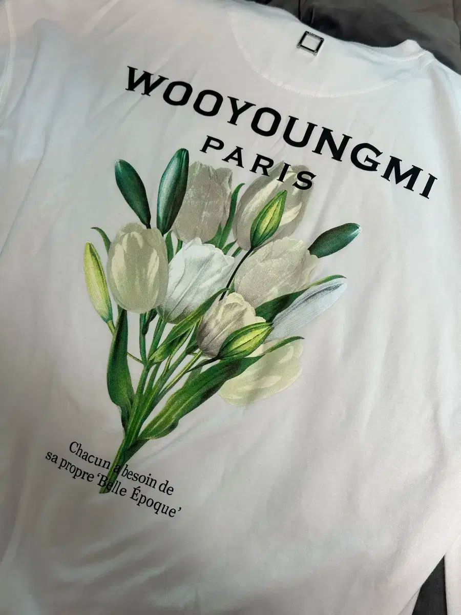 WOOYOUNGMI(ウーヨンミ) フラワー プリント 長袖 ロングスリーブ
