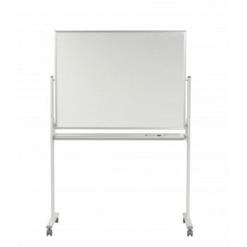 馬印 MAJI マジ シリーズ両面脚付ホーローホワイトボード 無地|無地 W1296×D610×H1845mm MH34TDN