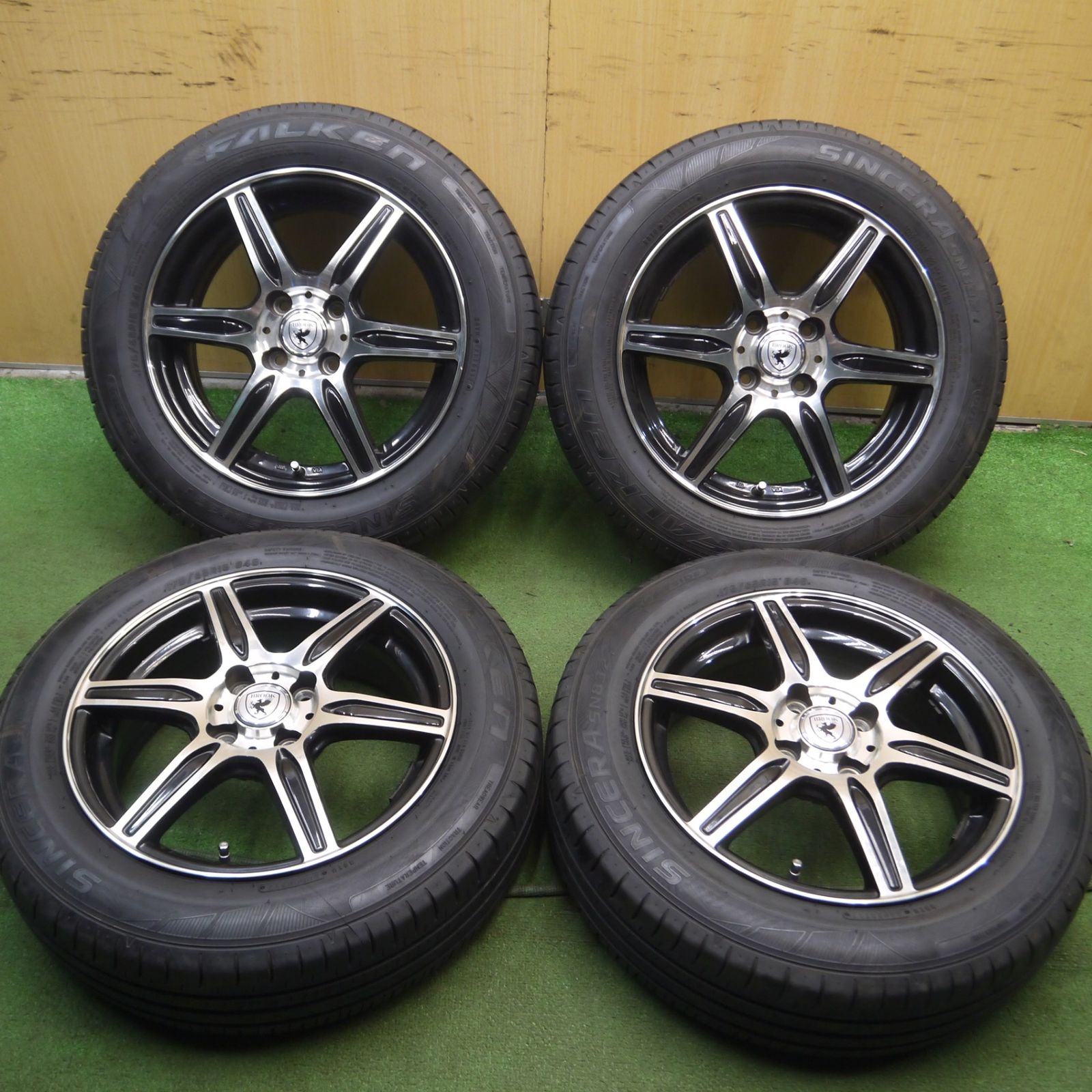 ファルケン シンセラ sn832 175/65r15 22年製/21年製 バリ山 - 車 