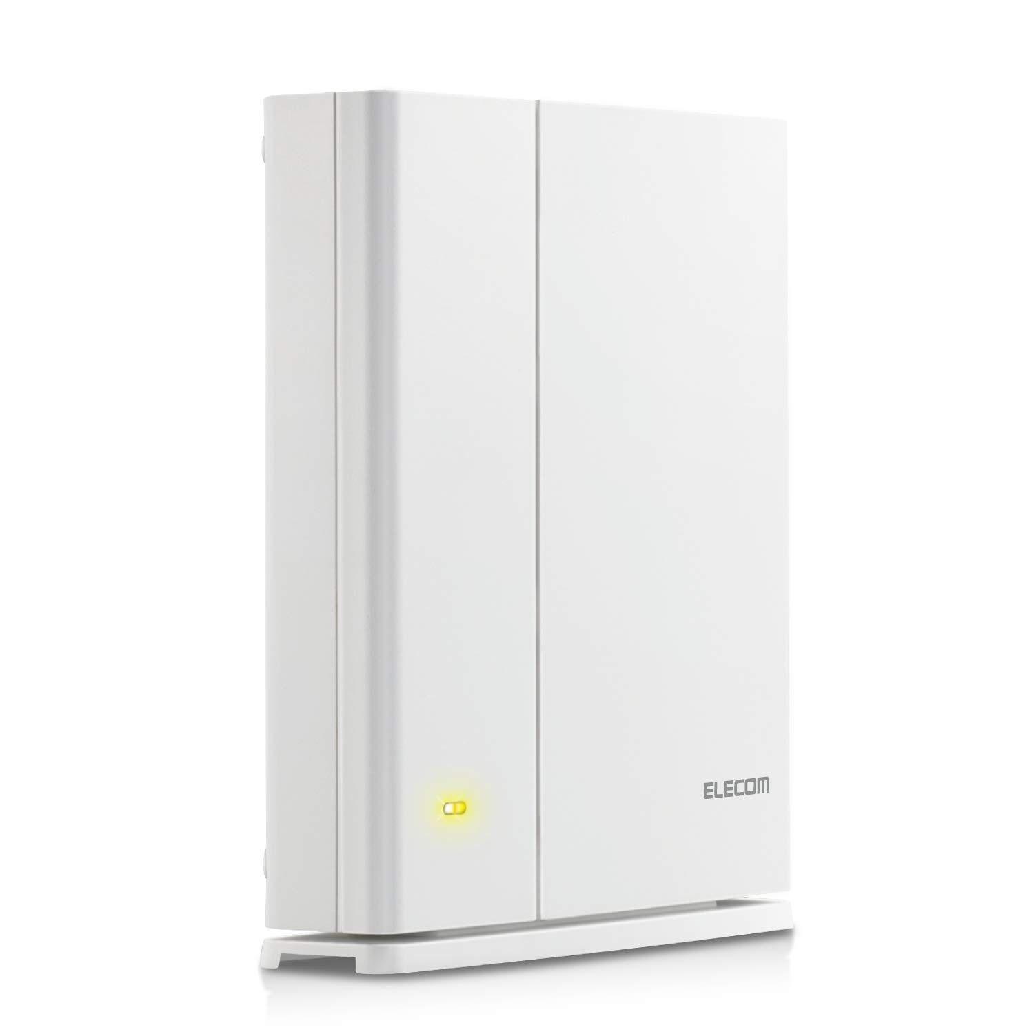 エレコム メッシュ WiFiルーター 無線LAN 867 + 400 Mbps デュアルバンド 中継器単体 e-Mesh 日本メーカー 【iPhone11 / iPhoneSE2 メーカー動作確認済み】 WMC-S1267GS2-W [中継器]