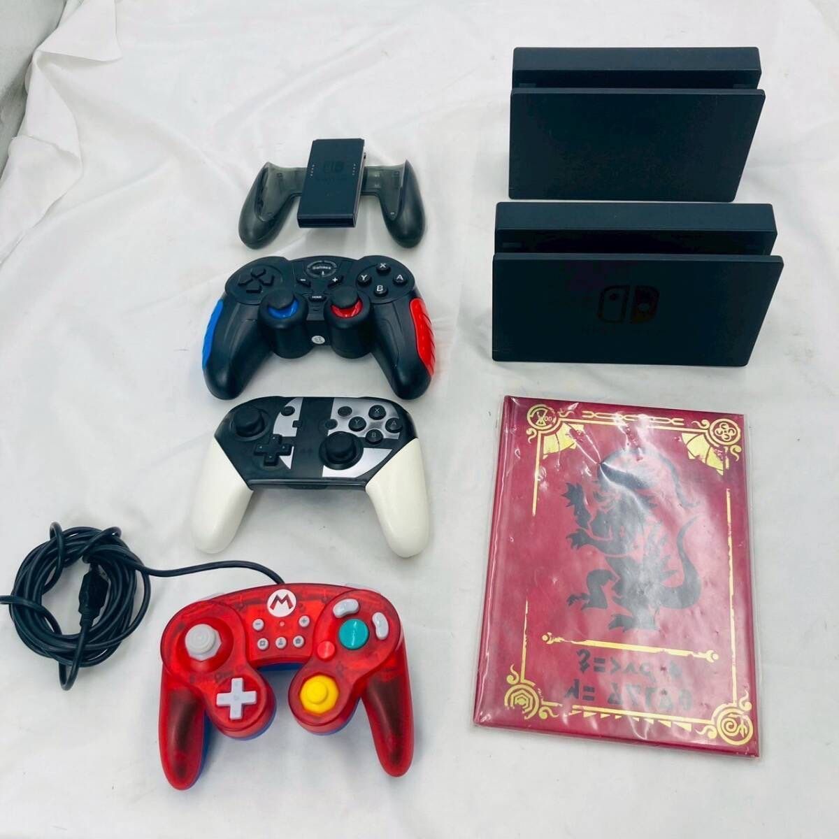 Nintendo Switch 周辺機器 ジャンク品セット ドック|コントローラー| ノベルティ