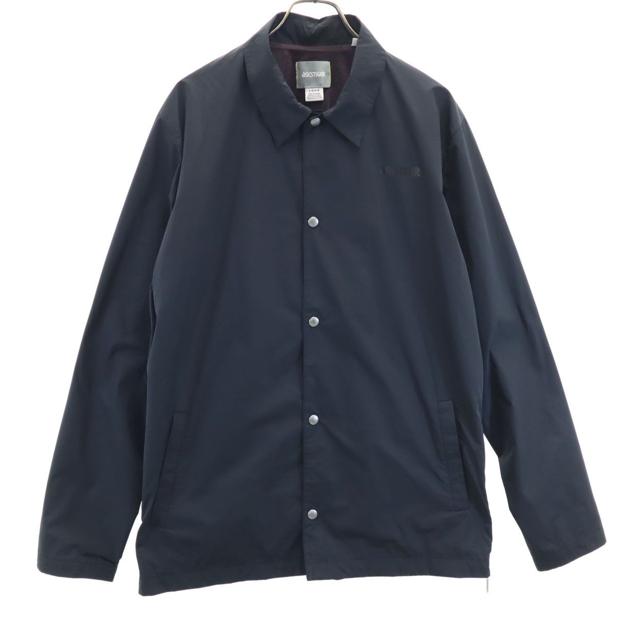ASICSTIGER アシックスタイガー バックロゴ コーチジャケット L 