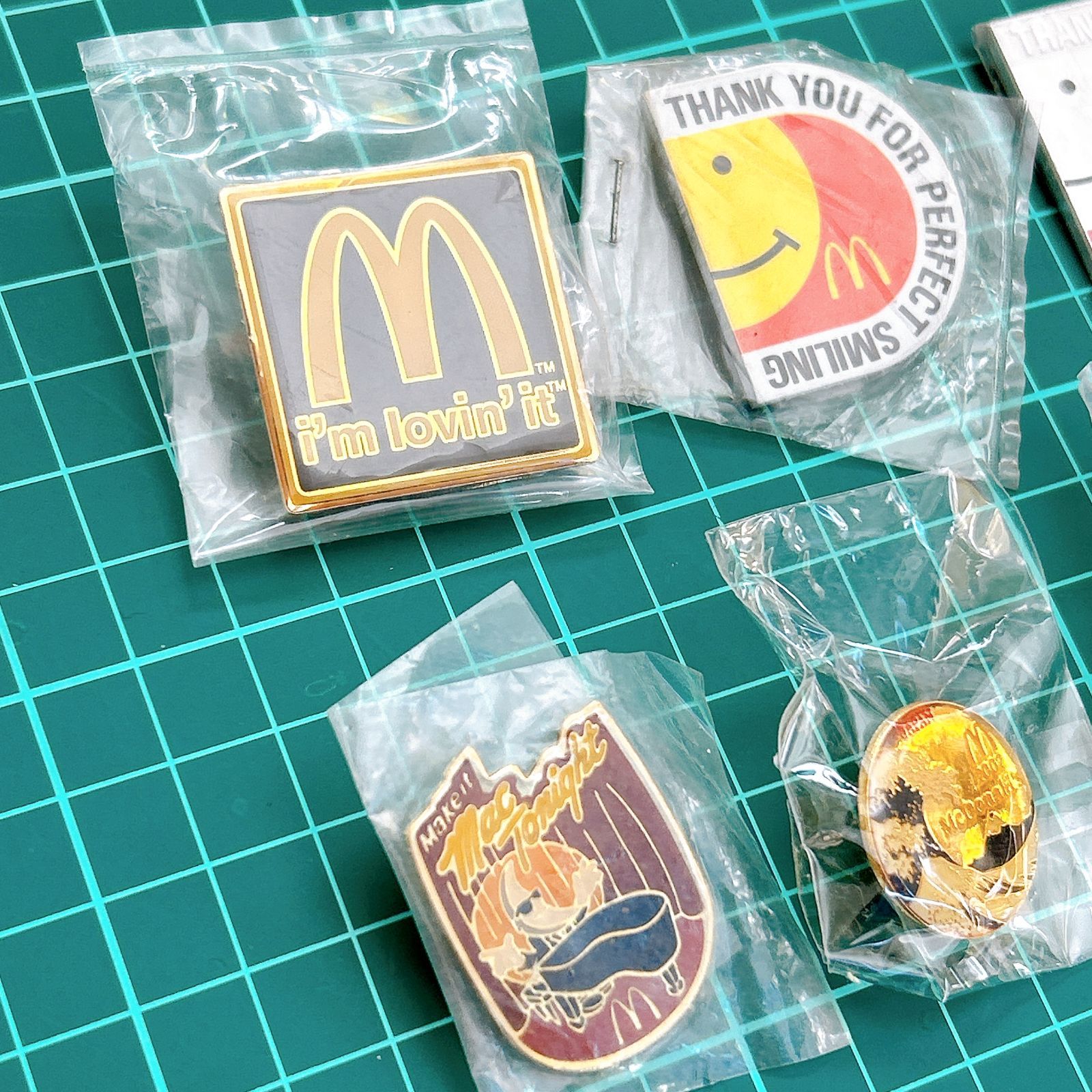 レア☆マクドナルドピンバッジなど7個セット 非売品 バッジ タイタック