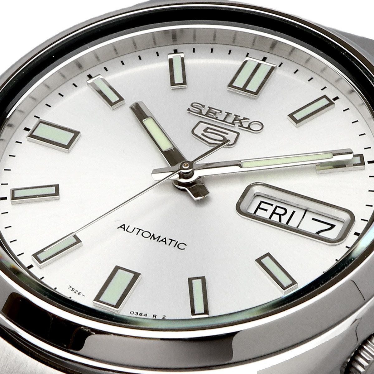 セイコー SNXS73K 腕時計 海外モデル シルバー SEIKO5 SEIKO 【公式通販】