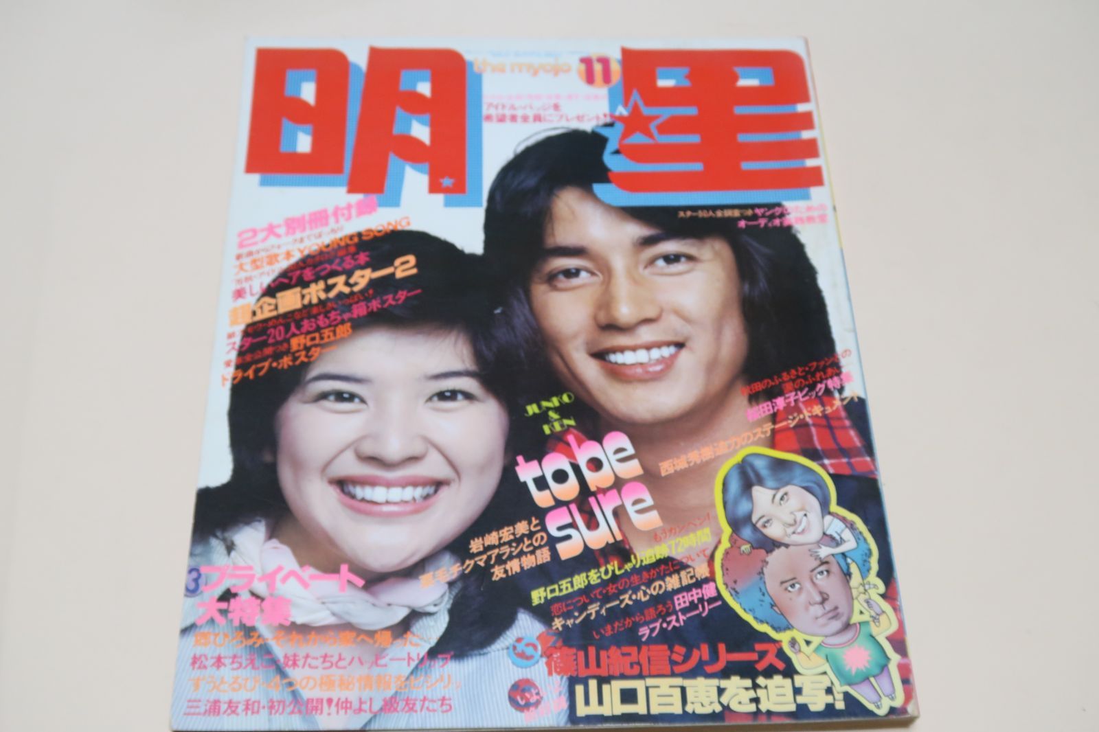 ヴィンテージ 近代映画ハロー 新春号 岩崎宏美 集 1976 1月 雑誌 大判 近代映画ハロー新春号 岩崎宏美集 - メルカリ