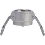 トヨックス ６３４−Ｂ カムロックカプラー ダストキャップ ステンレス １インチ ＳＳＴ