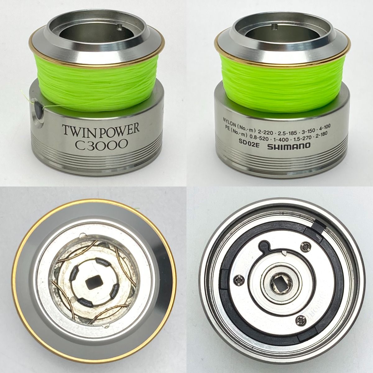 美品 シマノ 05 ツインパワー 3000 スピニングリール Yahoo!オークション -「05 ツインパワー 3000」(シマノ
