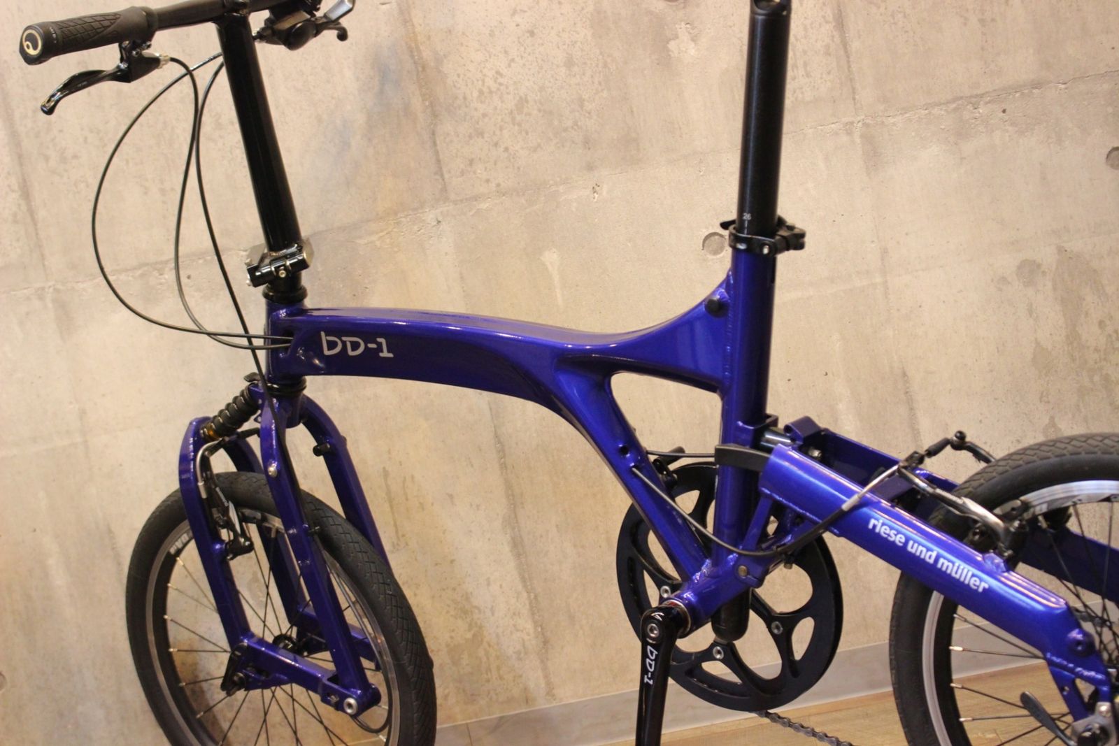 riese und mller BD-1 2009年モデル 10速 ROTOR Q-rings、folex A-class、CHRIS KING、color plus、加茂屋 他 カスタム多数有 美品 低走行 Birdy bd-1 R\u0026M 小径車 アルミ緑 2009年 BD-1（