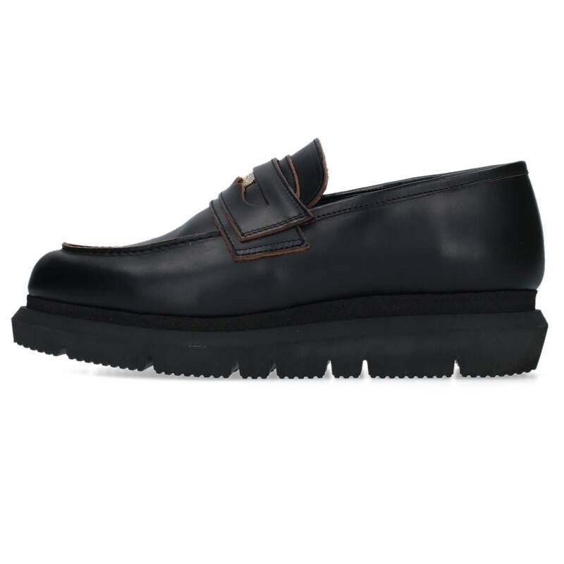 sacai サカイ　コインローファー　44 ◇関税込◇＊sacai＊ラウンドトゥ コイン ローファー ブラック