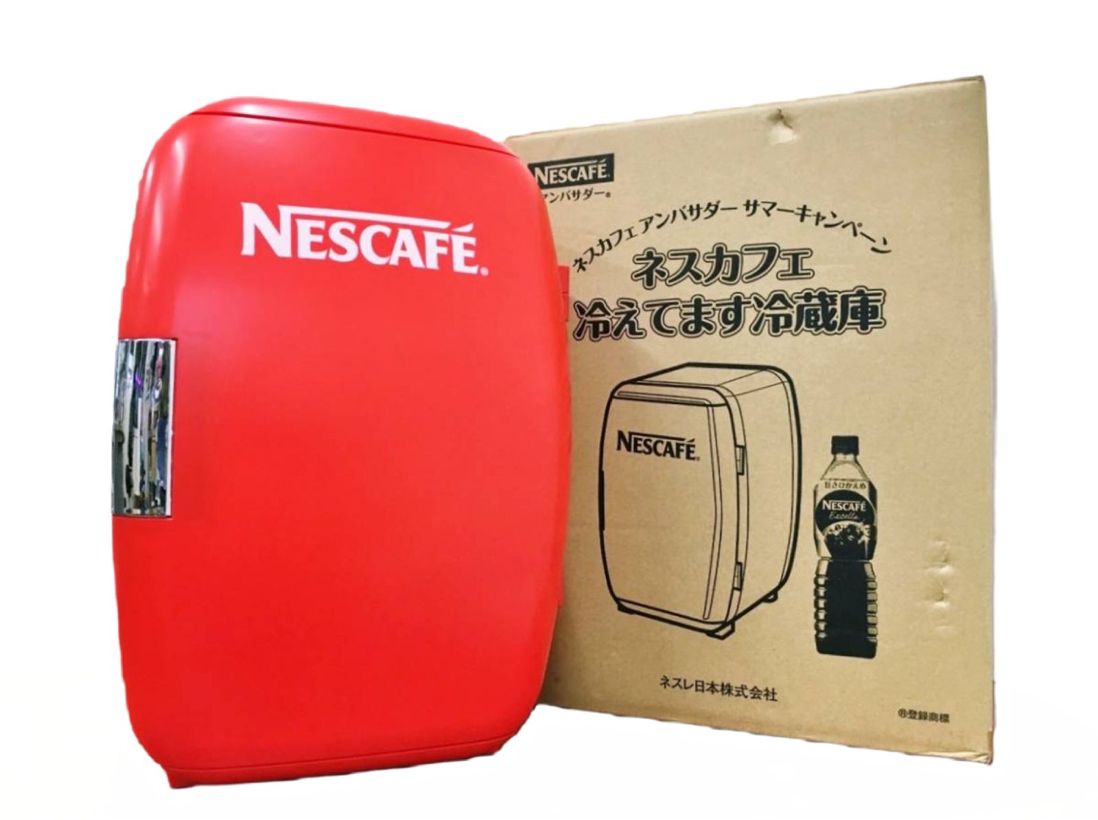 ネスカフェ ミニ冷蔵庫16L レッド 非売品 新品未使用 - メルカリ