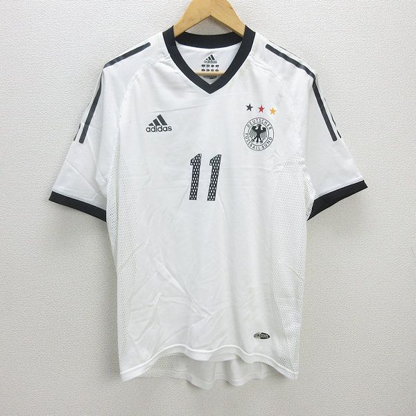 2002年　adidas ドイツ代表 サッカーシャツ サッカー 2002年ドイツ代表 ユニフォーム Germany W杯 レア 年代