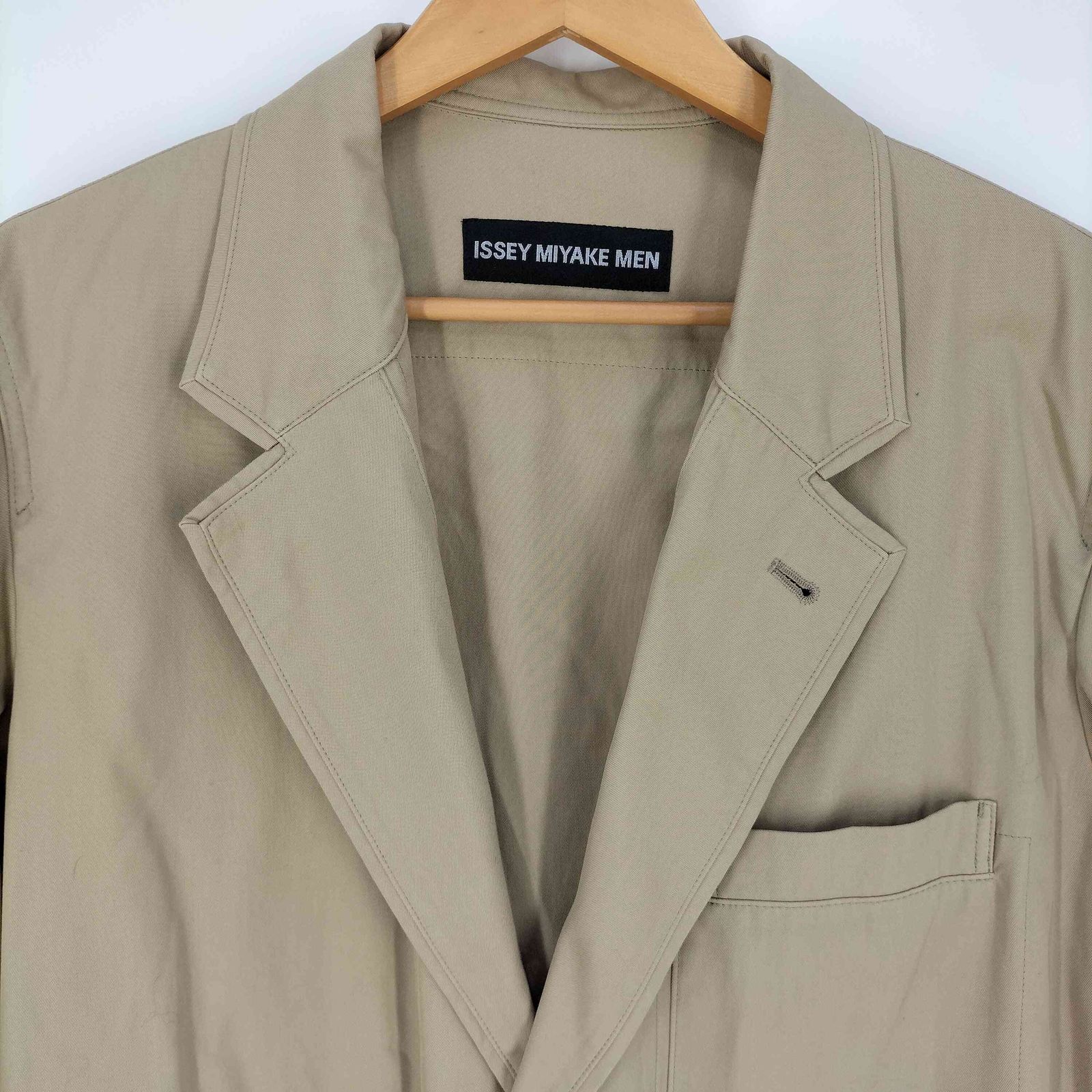 イッセイミヤケメン ISSEY MIYAKE MEN ステッチデザイン 2Bテーラード