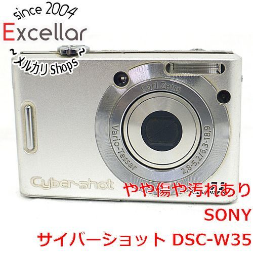 bn:5] SONY製 Cyber-shot DSC-W35 720万画素 本体いたみ