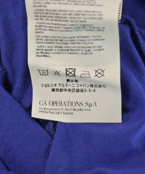 【新品】EA7/アルマーニジュニア　切り替え「半袖Tシャツ」14A・14歳 新品】EA7/アルマーニジュニア 定番・白半袖ポロシャツ 14A・14