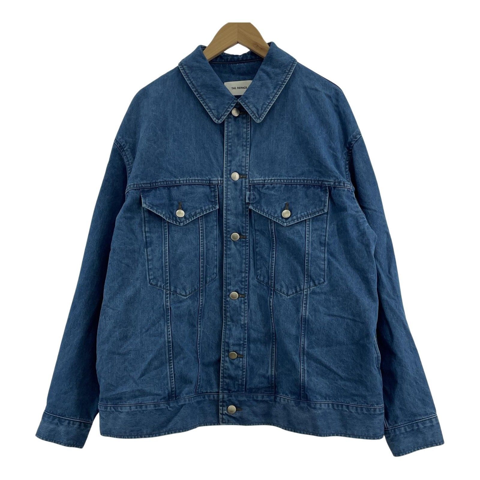 THE RERACS/22AW/THE JEAN JACKET/デニムシャツ/インディゴ