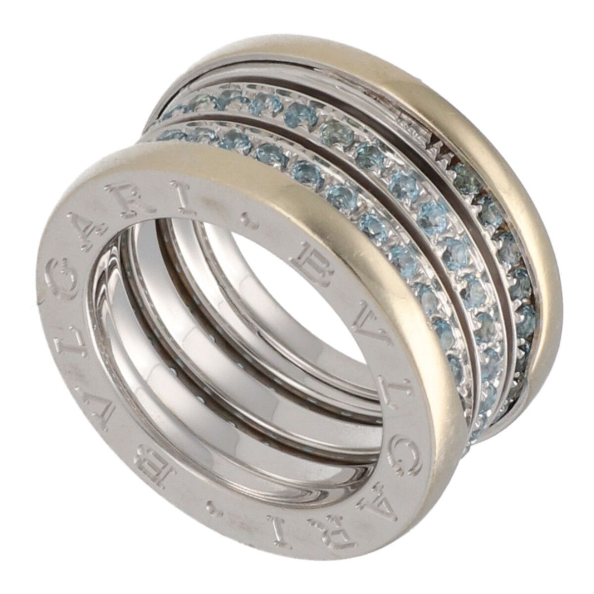 BVLGARI ビーゼロワン B-Zero1 リング K18WG 指輪 14号 BVLGARI 