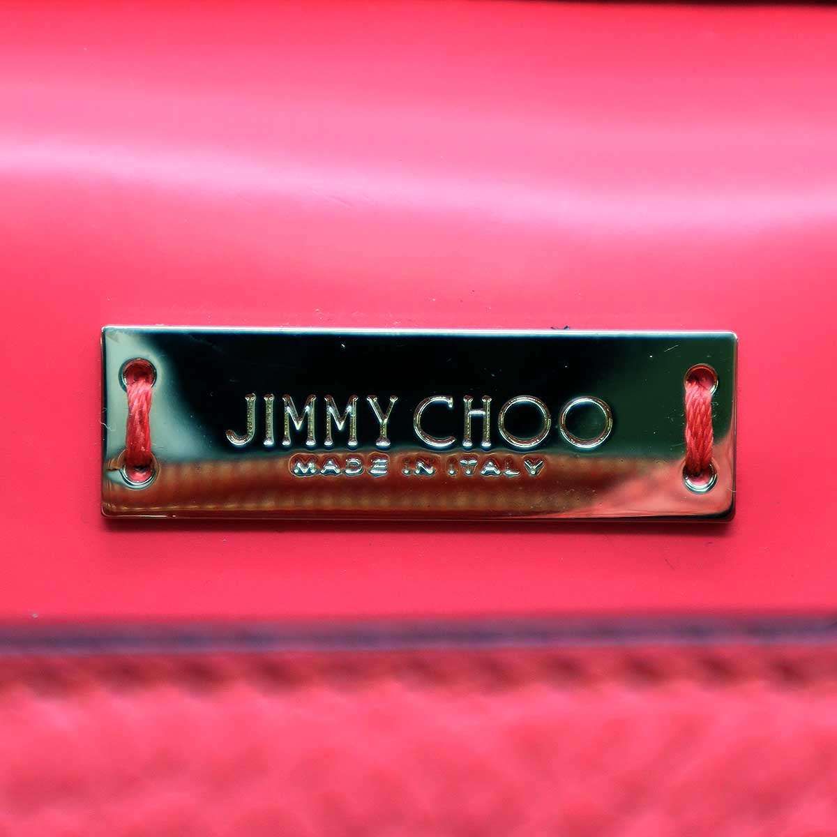 JIMMY CHOO ジミー チュウ AMIE / 2WAYハンドバッグ ピンク
