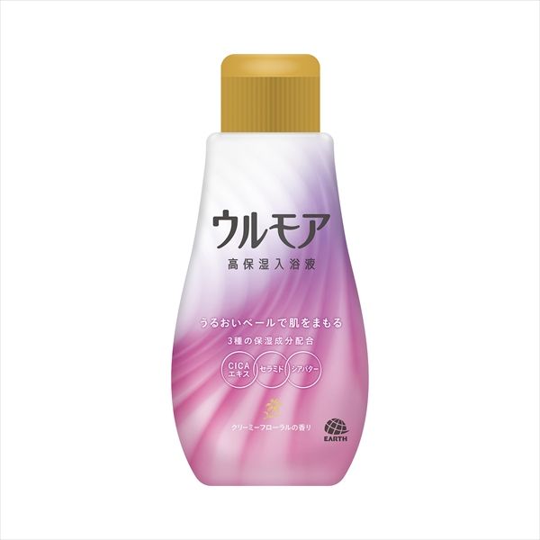 まとめ買い-12点セット ウルモア 高保湿入浴液 クリーミーフローラルの香り アース製薬 入浴剤