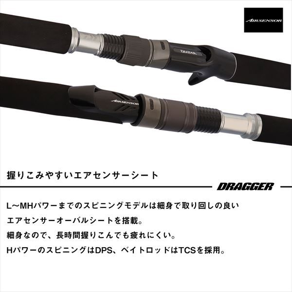 ダイワ ショアジグロッド ドラッガー MX 96M 新品未使用 ダイワ ショアジグロッド ドラッガー MX 96M(スピニング 2ピース