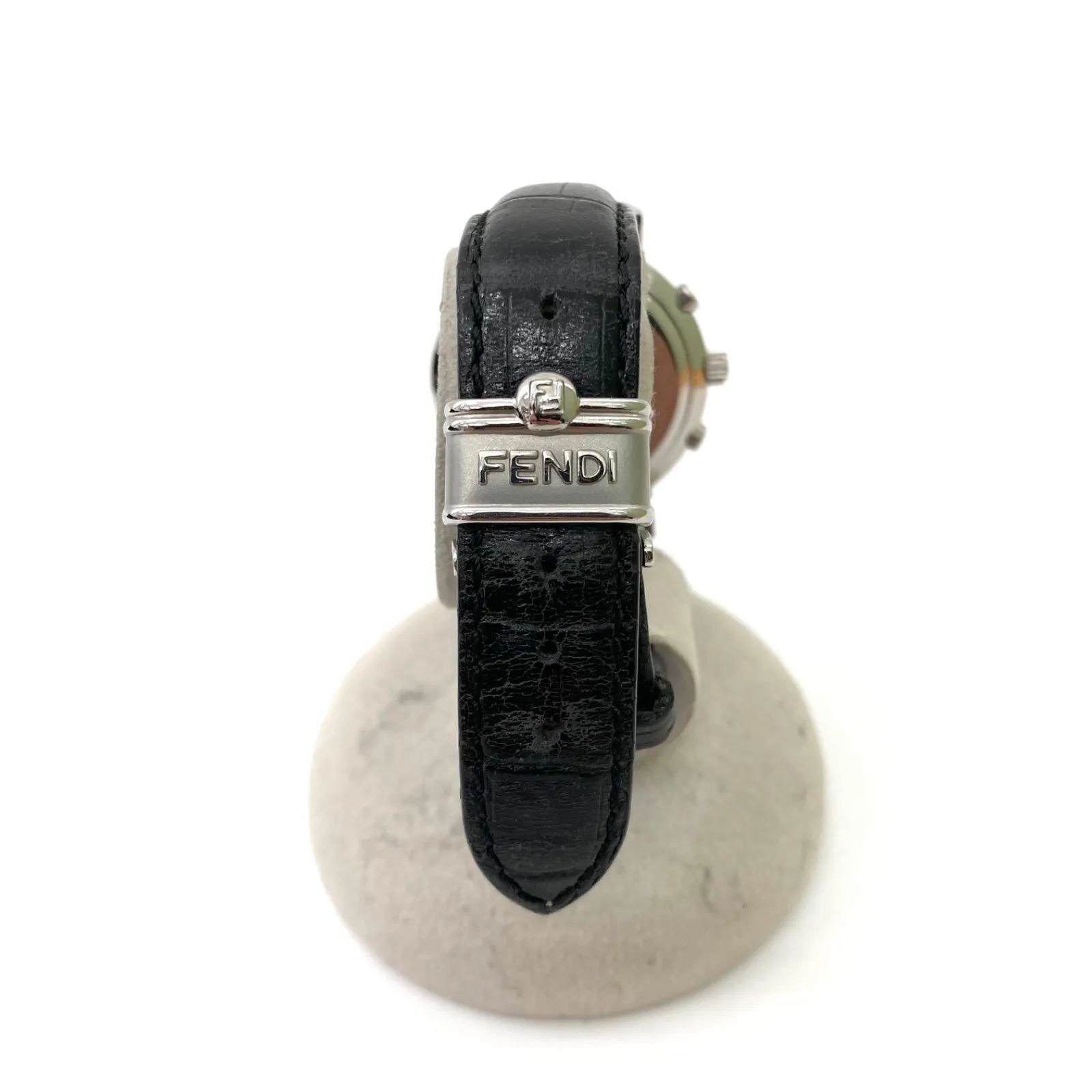 FENDI】フェンディ 稼働品 腕時計 クロノグラフ F451211 革