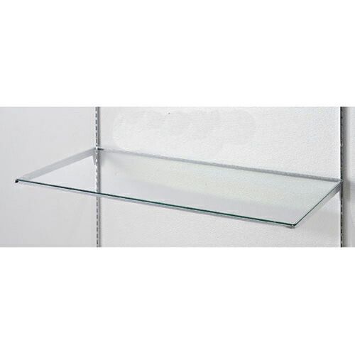 10R ガラス棚セットW90cm インハングタイプ ガラス5mm厚 D20cm  61-36-11-2 