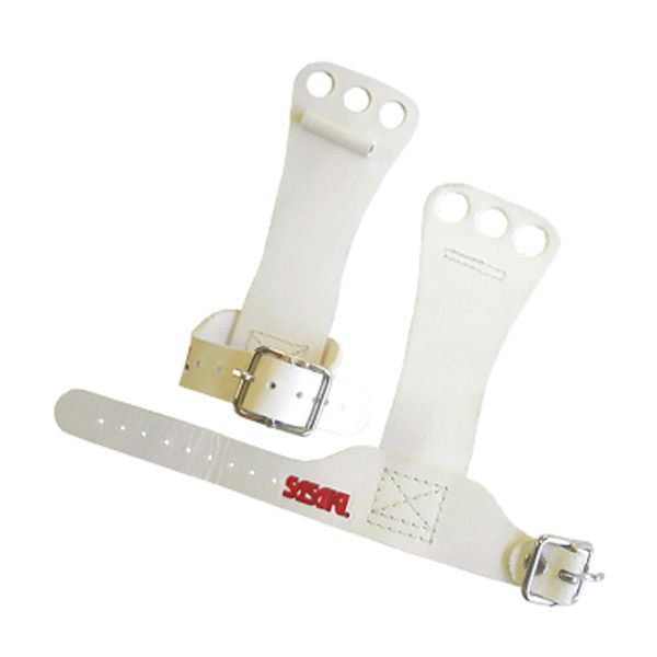 ササキ SASAKI 新体操 ジュニアスキルプロテクター 3ツ穴 男子鉄棒用 牛皮革 強度 サポート 部活 練習 トレーニング 大会 試合 発表会 器械体操 新入部員 キッズ 子供 P113 -