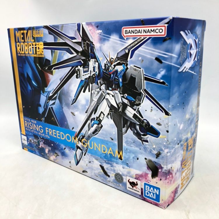【中古】バンダイ　METAL ROBOT魂 ＜SIDE MS＞ ライジングフリーダムガンダム　開封品、汚れ有[70]