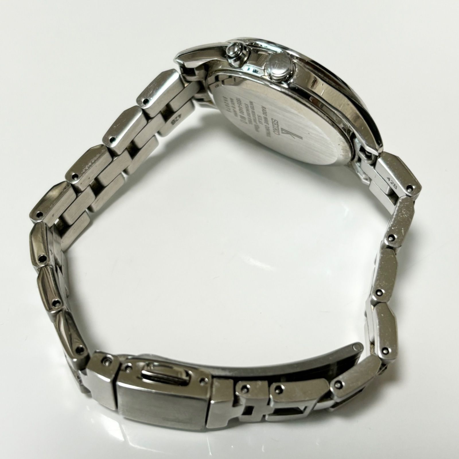 SEIKO ルキア 電波ソーラー腕時計 1B35-0AB0ラメ文字盤 ルキア LUKIA ラメ文字盤 電波ソーラー SEIKO セイコー腕時計