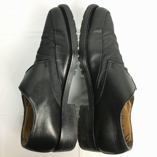 BALLY　バリー　イタリア製　モンクストラップ　ビジネスシューズ〈黒/BLACK/ブラック〉　サイズ7　25.5-26　管NO.ZD-92 #BUZZBERG