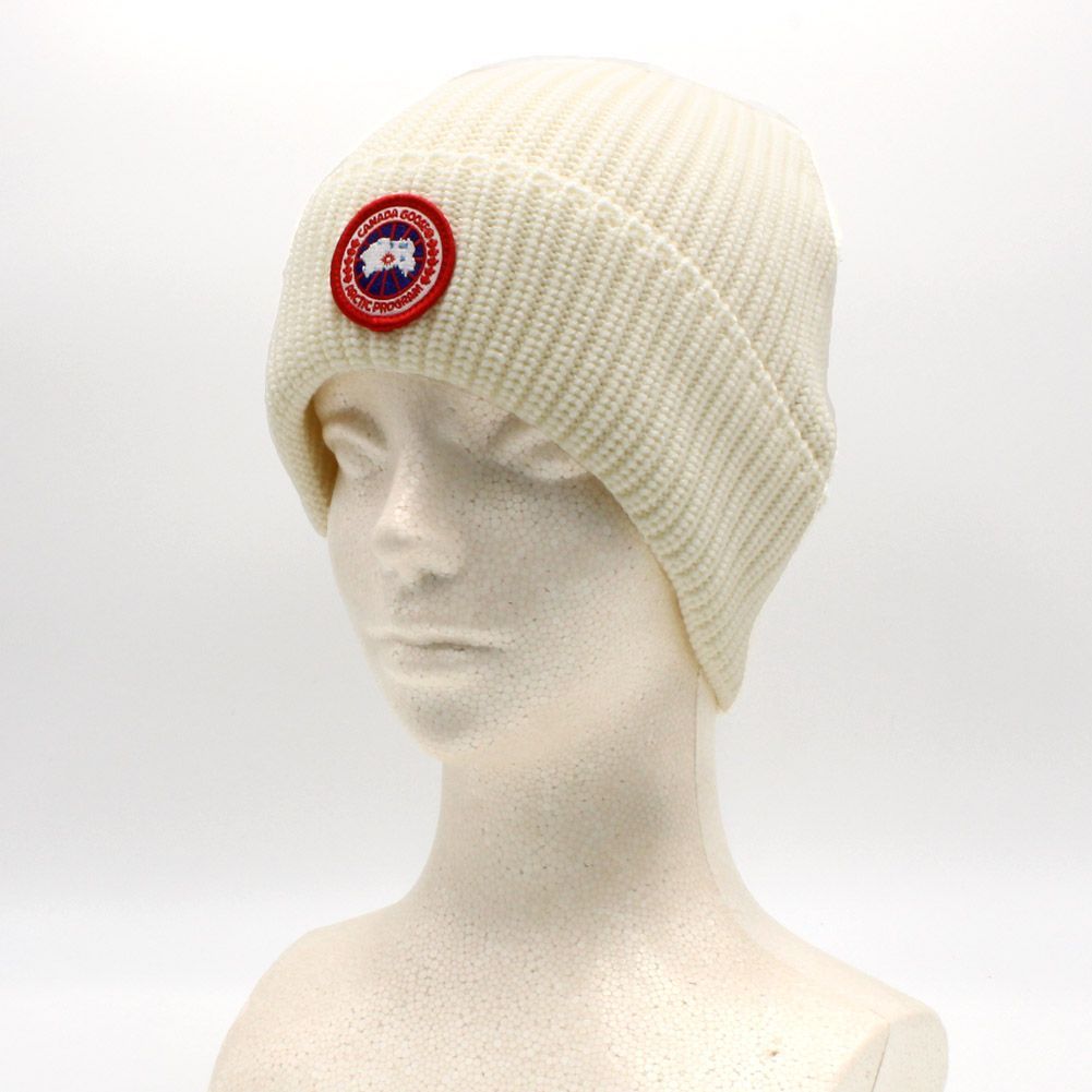 カナダグース ニット帽 CANADA GOOSE カナダグース 6936M ARCTIC DISC TOQUE ロゴパッチ