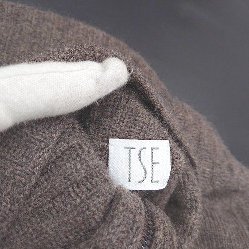 春早割 TSE ⊇ ◇ セイ サイズM ニット 長袖 カシミヤ100% ハイネック ニット+セーター