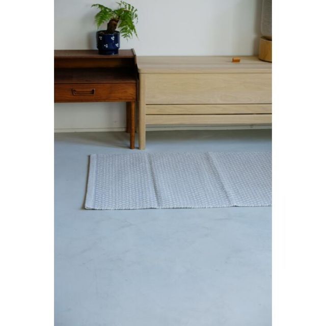 ASPEGREN Denmark (アスペグレンデンマーク) | Rhombe ラグ (gray) 70x200cm | 北欧 シンプル おしゃれ
