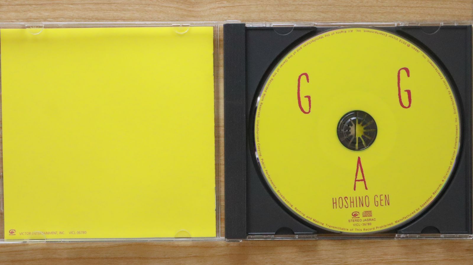 国内盤CD☆星野 源/Gen Hoshino□ ギャグ 【VICL36780/4988002647842