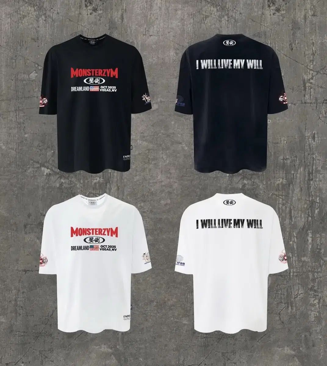 モンスタージム 圧倒する 半袖 Tシャツ 販売