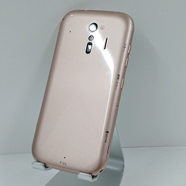F-01L らくらくスマートフォンme ゴールド SIMフリー 本体 ドコモ 富士通 F-01L らくらくスマートフォンme ゴールド SIMフリー